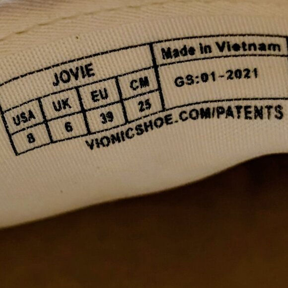Vionic Jovie Canvas Sneakers in White - NWT - Picture 2 of 16